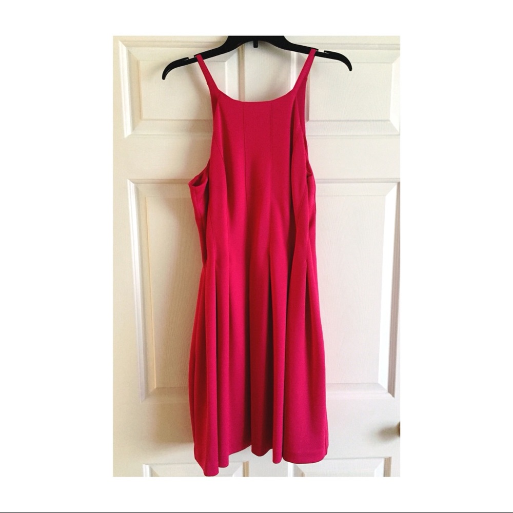 Calvin Klein hot pink dress
